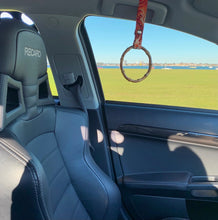 Load image into Gallery viewer, Bamboo Tsurikawa Red Wave