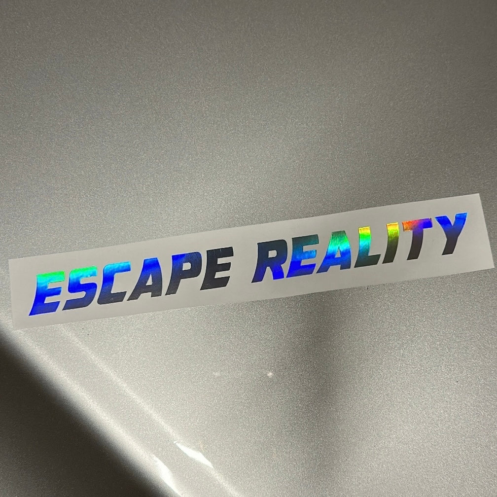 Escape Reality Decal