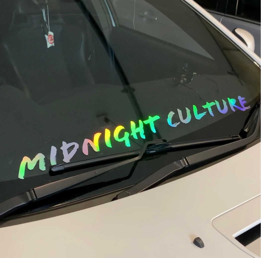 Midnight Culture Banner - Oil Slick